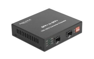 Delock Medienkonverter SFP+ zu SFP+ 10GBase-R zu 10GBase-R
