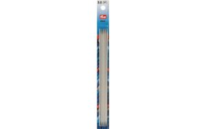 Prym Strumpfstricknadeln, grau 3.5 mm x 20 cm, Karte 5 Stück