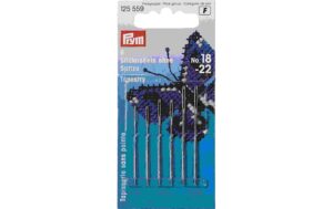 Prym Sticknadeln ohne Spitze, silber Nr. 18 - 22, Karte 6 Stück kaufen Schweiz | Mediatech.ch