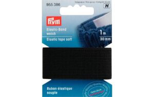 Prym Elastic-Band weich, schwarz 30 mm, Karte 1 m kaufen Schweiz | Mediatech.ch
