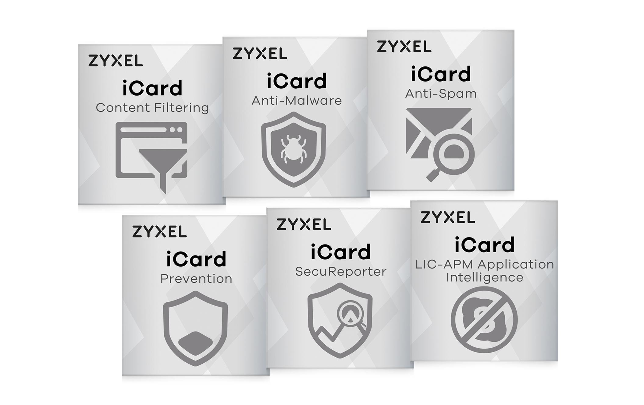 ZyXEL USG Flex 500 Lic Bundle 1 Jahr Anti-MW, IPS(IDP), App Patrol, Anti-Spam +