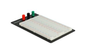 Delock Experimentier-Steckbrett mit Bodenplatte 1260/400 Kontakte