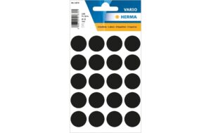 Herma VARIO FARBPUNKTE SCHWARZ Ø19 Durchmesser 19 cm, 100 Etiketten
