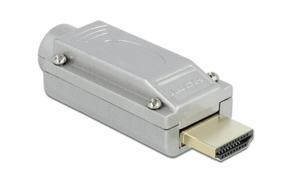 Delock HDMI Terminalblock, Metalgehäuse HDMI-A Stecker zu Terminblock Adapter kaufen Schweiz | Mediatech.ch