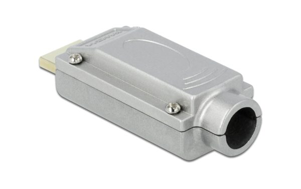 Delock HDMI Terminalblock, Metalgehäuse HDMI-A Stecker zu Terminblock Adapter