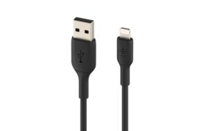 Belkin BoostCharge USB-A-Lightning 1m schwarz