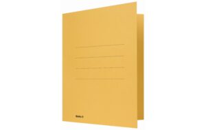 Biella Aktensammler Jura A4 Mit 3 Klappen, Gelb, für 240 Blatt