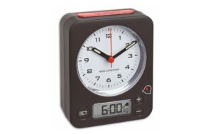 COMBO Funk-Wecker schwarz rot ohne Batterie