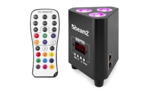 Beamz BBP93 Uplight Par 3x10 W, 4in1, LiBatt, DMX, IRC
