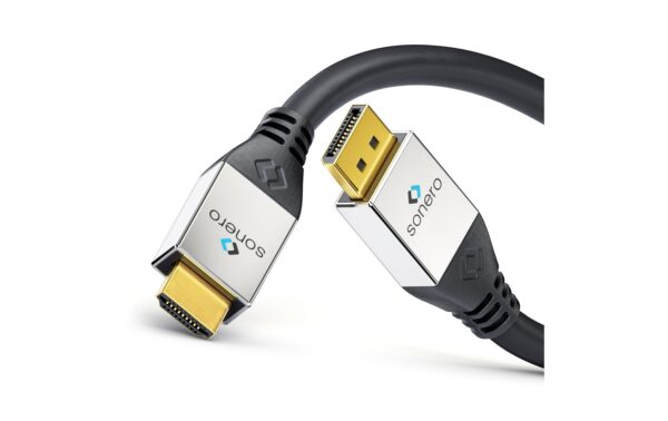 Sonero 4K Displayport auf HDMI Kabel 2.00 m, Stecker -> Stecker