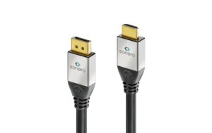 1094223 - Mediatech Sonero 4K Displayport auf HDMI Kabel 3.00 m, Stecker -> Stecker