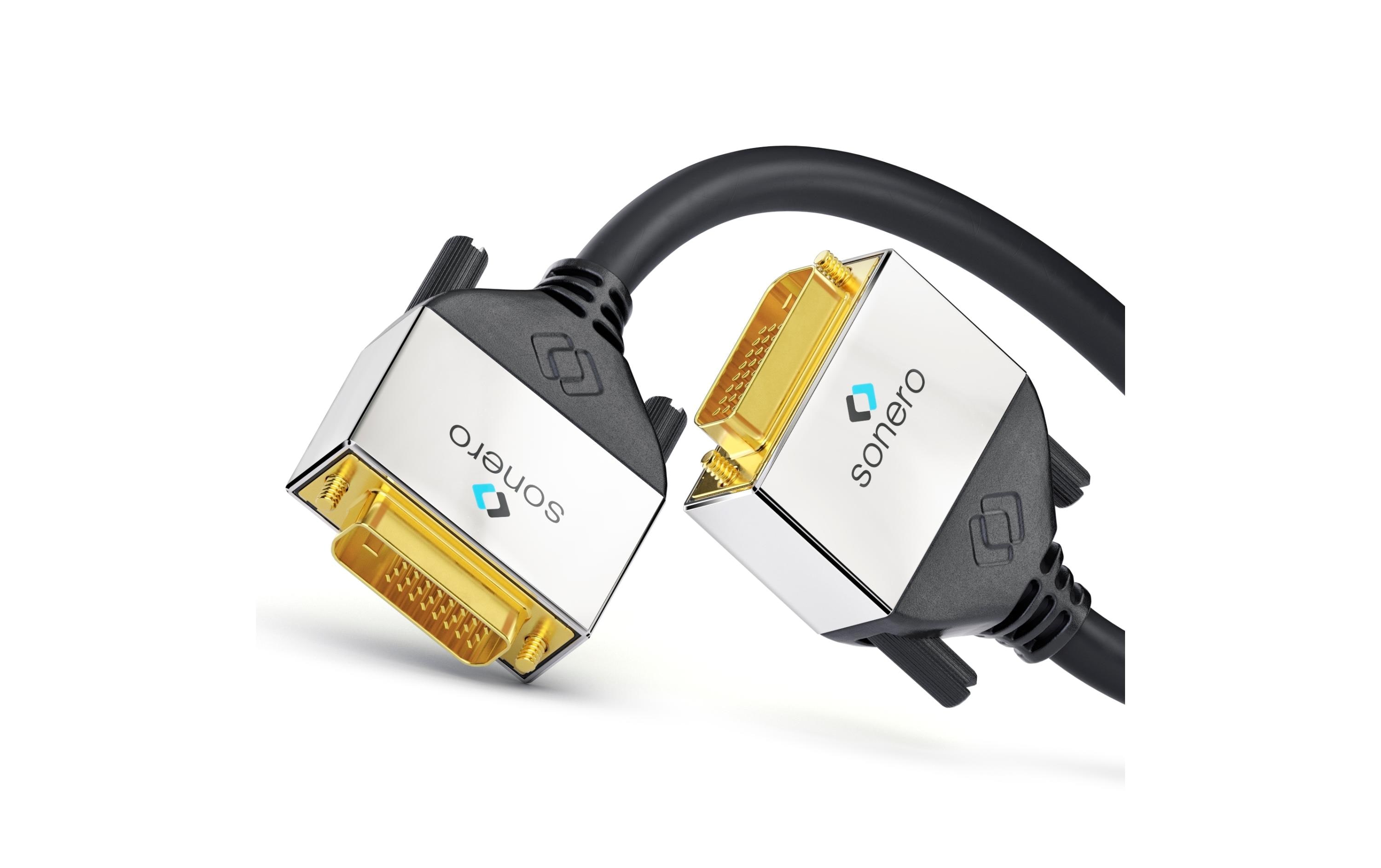 1094231_1 - Mediatech Sonero Dual Link DVI-D Kabel 1.50 m, Stecker <-> Stecker, WQXGA