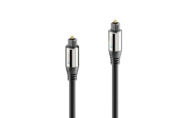 Sonero Optisches Toslink Audio Kabel 10.00m, Stecker <-> Stecker, 6mm Durchm.