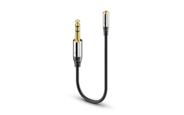 Sonero 6.3mm auf 3.5mm Audio Adapter 0.25m, 6.3mm Stecker <-> 3.5mm Buchse