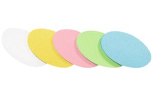 Legamaster Moderationskarte Oval 110x190mm, sortiert, 500 Stk.