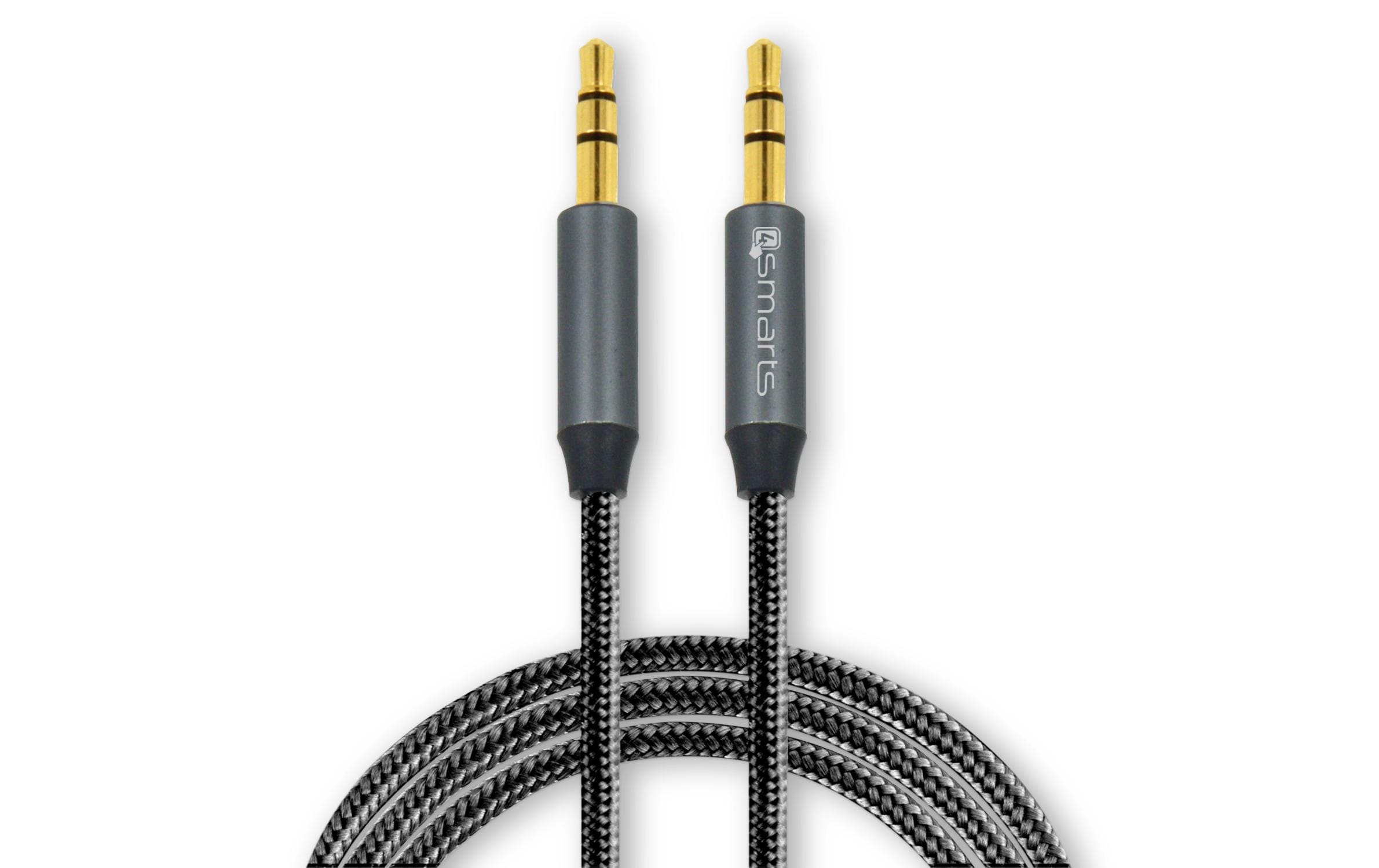 4smarts 3.5mm Audio Kabel 1m, schwarz kaufen Schweiz | Mediatech.ch