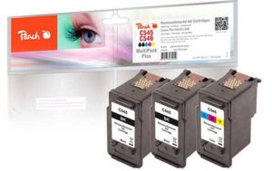 Peach Tinte Canon PG-545/CL-546 MultiP.+ 2x9,5 1x10ml 2 x black, 1 x color