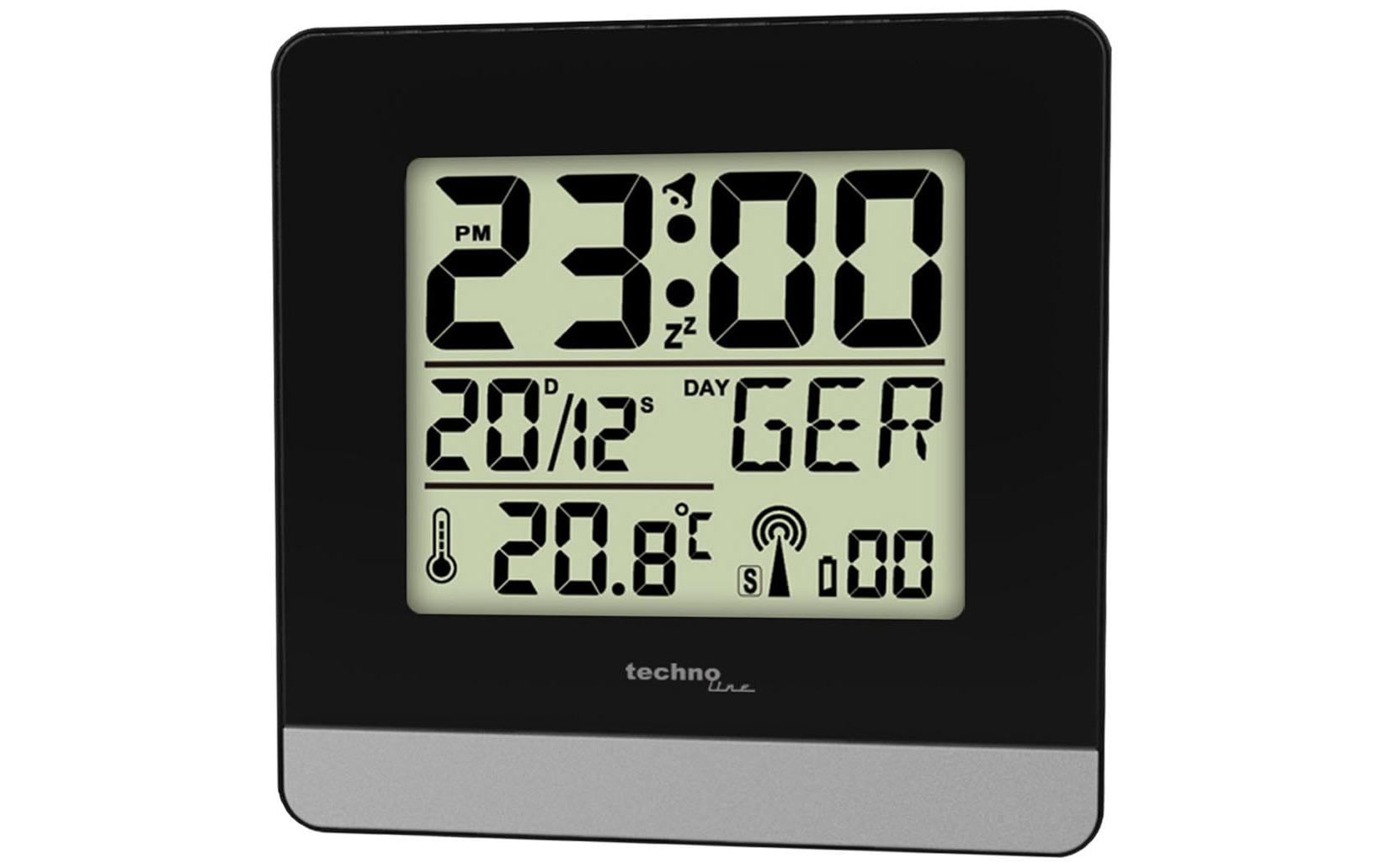 TechnoLine Funkwecker WT260 Digital Datum, Alarm, Wochentag, Temperatur kaufen Schweiz | Mediatech.ch