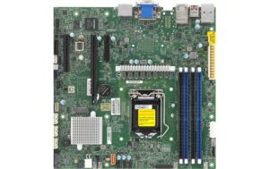 Supermicro X12SCZ-F: LGA1200 i3-i9Core 10th Intel W480, 4xDDR4, PCIe