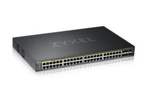 Zyxel GS2220-50HP Hybrid Switch Layer 2, lüfterlos, PoE+ kaufen Schweiz | Mediatech.ch