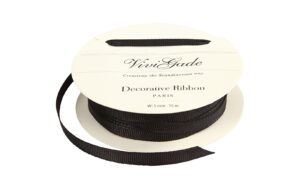 Creativ Company Zierband schwarz Breite: 6 mm, Länge: 15 m