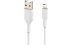 1099429 - Mediatech Belkin BoostCharge USB-A-Lightning 15cm weiss