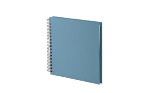 Rössler Fotoalbum Spiralbindung denim 23  x 23 cm, 60 weisse Seiten