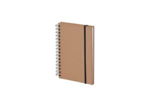 Rössler Notizblock Soho A5 kraft 80 Blätter, mit Spiralbindung