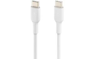 Belkin BoostCharge USB-C/USB-C 2M weiss