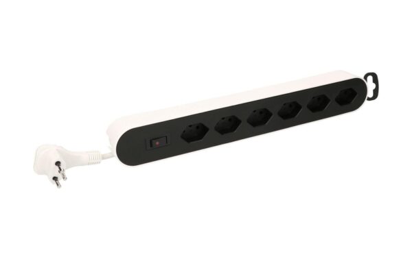 Max Hauri  Steckenleiste Design Line 6x T13 KS, 2.2m Zul., weiss
