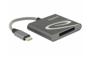 Delock 91746 Card Reader USB Type-C 1 x SuperSpeed USB/ 1 x XQD 2.0 Slot