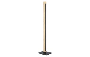 EGLO CAMACHO Stehleuchte schwarz/braun inkl. LED 22W, Dimmbar