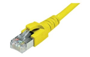 1101294 - Mediatech Dätwyler Patchkabel: S/FTP, 2.5m, gelb Cat.6A, AWG26, 10Gbps, 500MHz