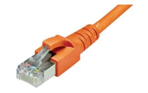 Dätwyler Patchkabel: S/FTP, 4m, orange Cat.6A, AWG26, 10Gbps, 500MHz