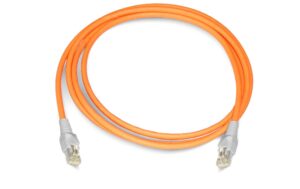Dätwyler PUR Patchkabel: S/FTP, 40m, orange Cat.6A, AWG26, Ölbeständig