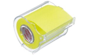NT Cutter Yamato selbstklebende Haftnotiz 1 Rolle, lemon, 50mm