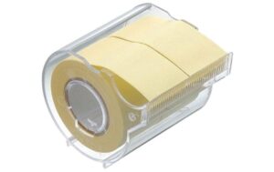 NT Cutter Yamato selbstklebende Haftnotiz 1 Rolle, yellow, 25mm
