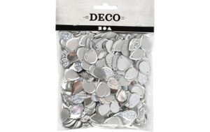 Creativ Company Pailetten silber 14 x 19 mm, 50 g