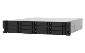 QNAP NAS TS-1232PXU-RP-4G, 12-bay 2U Rack, redundante PSU, Quad-C 1.7GHz, 4GB