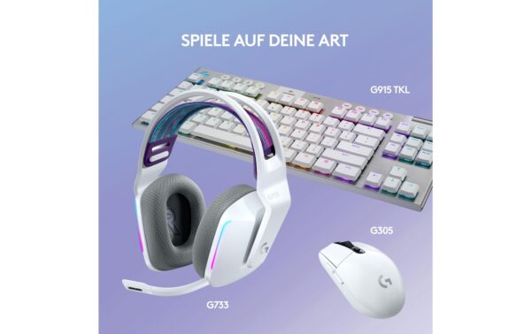 Logitech G733 Lightspeed Gaming white 