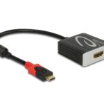 Delock Typ-C Adapter, 4K/60Hz, HDR USB Typ-C zu HDMI, aktiv