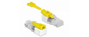 Delock RJ-45 Portblocker, 5er Set zum Schutz von Netzwerkports