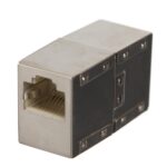 Wirewin Kupplung für RJ-45 Kabel,50er Packs CAT.6 FTP, geschirmt, Metalgehäuse
