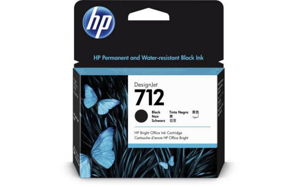 HP Inc. HP Tinte Nr. 712 - Black (3ED71A) DesignJet T200, T600, 80ml kaufen | Mediatech.ch