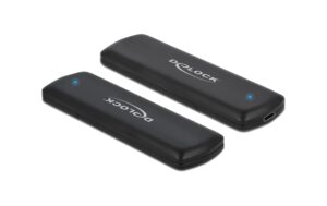 Delock M.2 NVME o. SATA SSD zu USB Gehäuse Betrieb von M.2 NVME oder SATA SSDs an USB kaufen Schweiz | Mediatech.ch