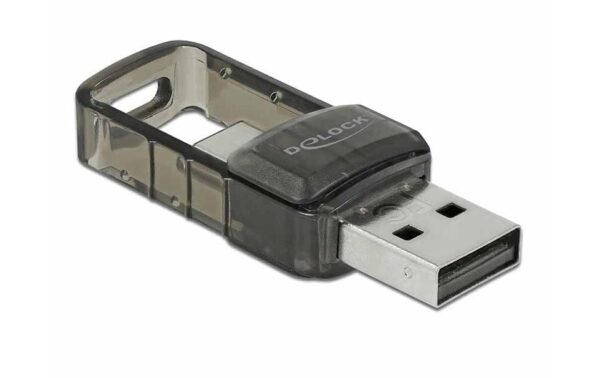 DeLock 61002 USB-A/C Bluetooth Adapter V4.0 2in1 USB Typ-A&C, 4.0 Dual Modus + EDR
