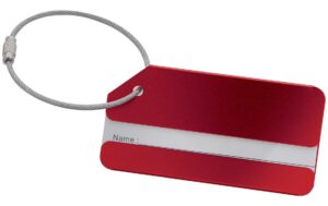 Sigel Move it Office Namensschild rot 80x40x8mm