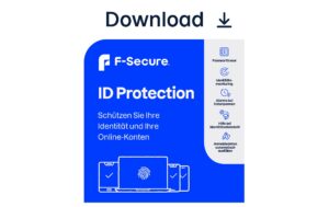 F-Secure ID Protection ESD, Vollversion, 5 Geräte, 1 Jahr