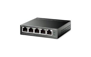 TP-Link TL-SG105PE:5Port PoE Gigabit Switch 4xPoE, Stahlgehäuse