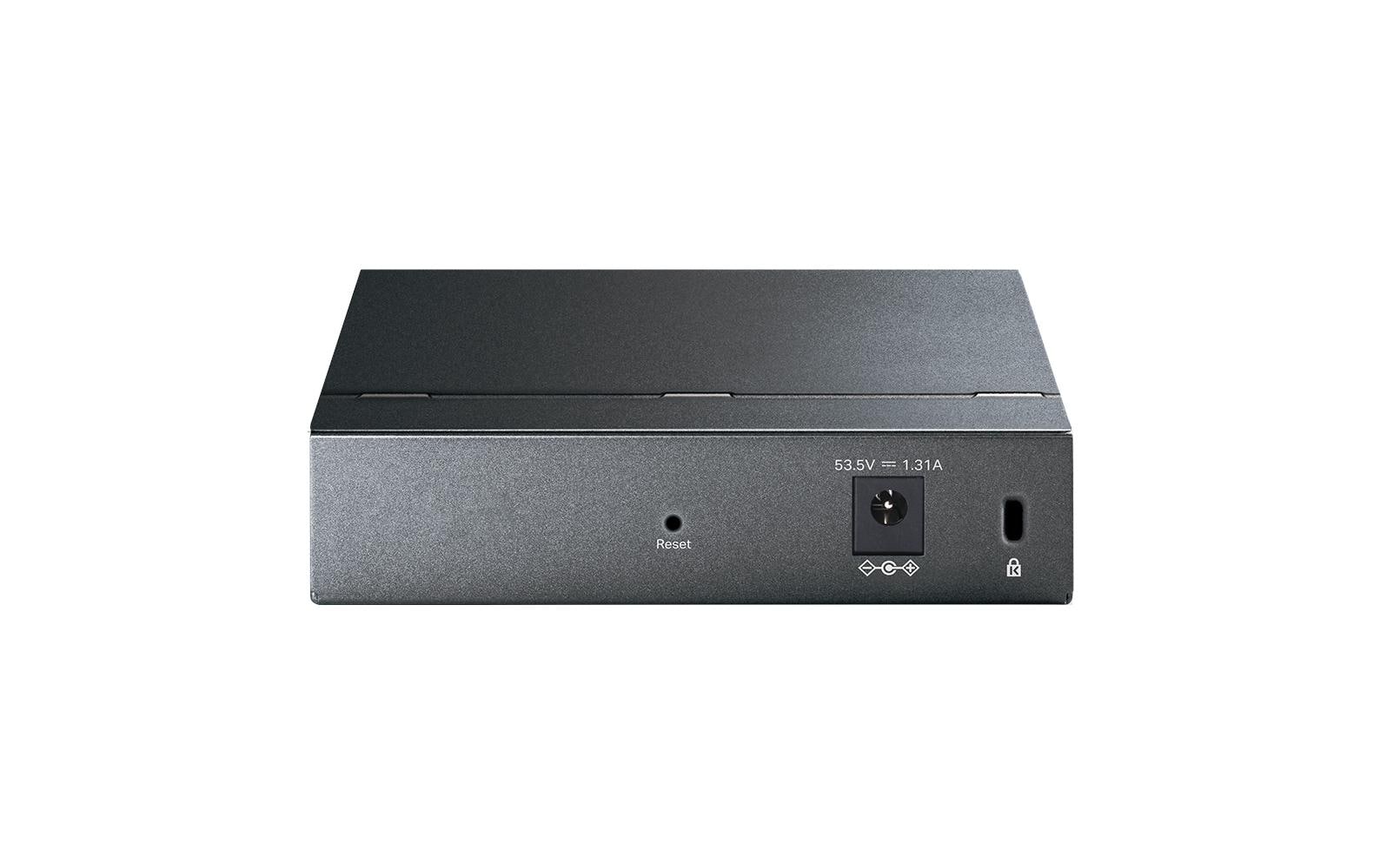1113214_2 - Mediatech TP-Link TL-SG105PE:5Port PoE Gigabit Switch 4xPoE, Stahlgehäuse